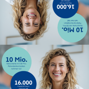 HZV-Praxis-Kit Tischaufsteller